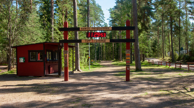 Startområdet i Rankås.