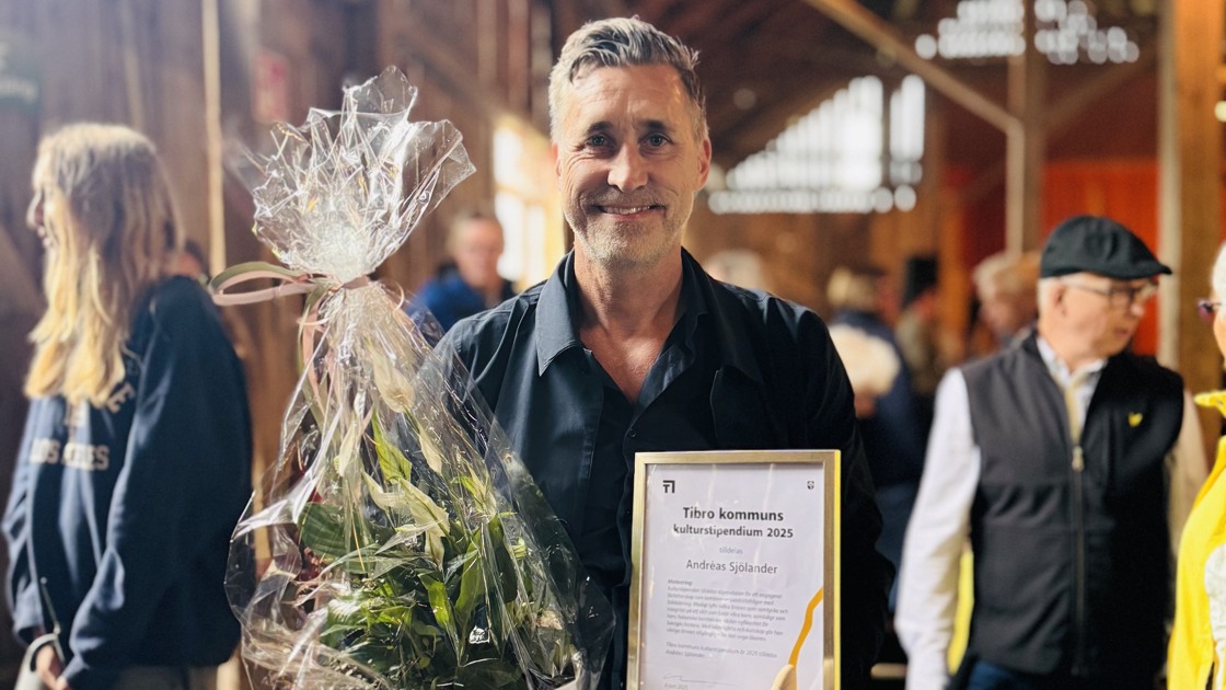 Vinnare Tibro kultur stipendium 2025