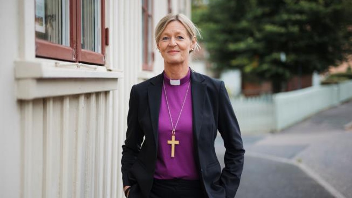 Porträttbild på biskop Ulrica Fritzson.