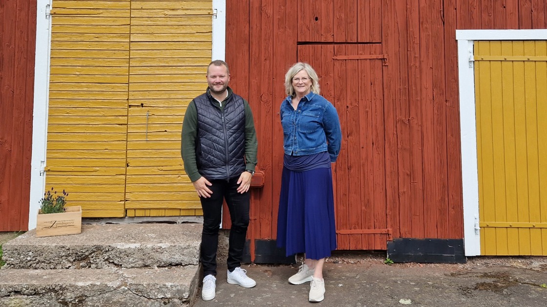 Företagsbesök på Västanå fastigheter.