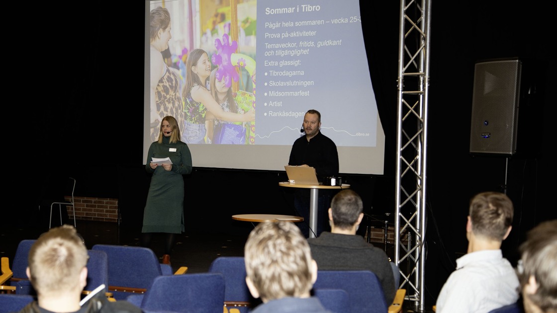 Informations- och dialogmöte på Forum om satsningen Sommar i Tibro 2026.