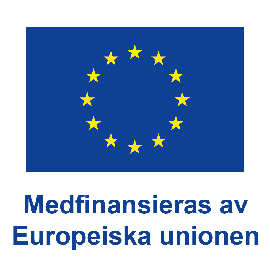 EU-logotype - medfinansiering från EU