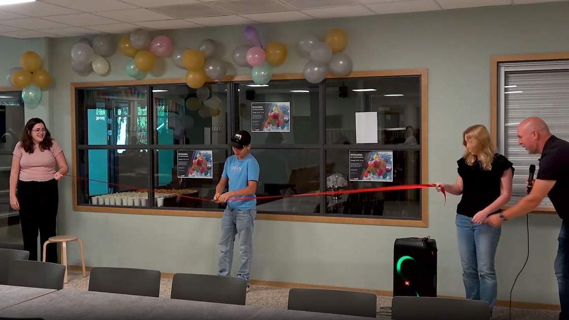 Invigning av fritidsgården den 5 september 2023.