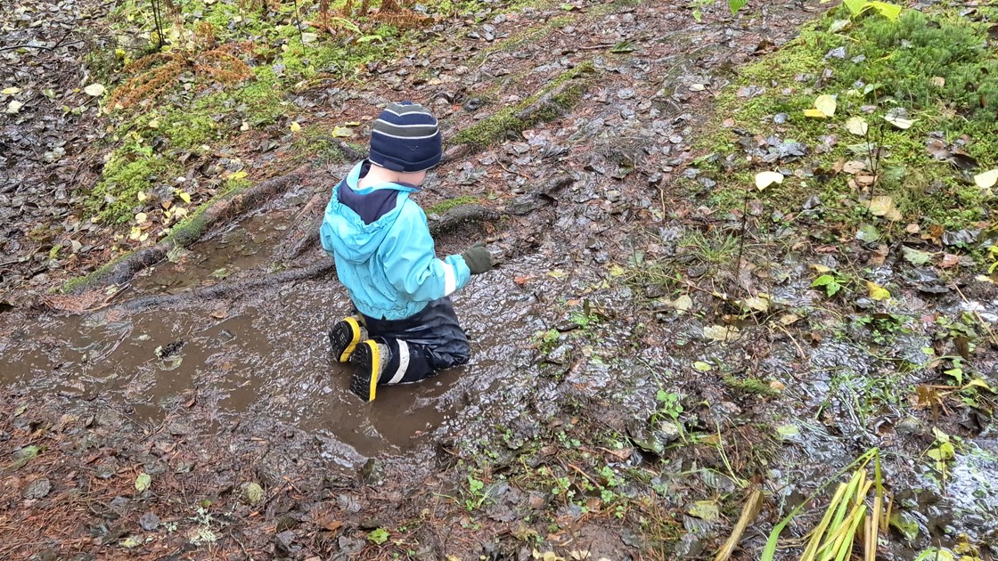 Invigning av Jättens stig på Rankås friluftsområde den 30 oktober 2025.