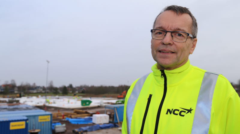 NCC:s platschef Kenneth Johansson